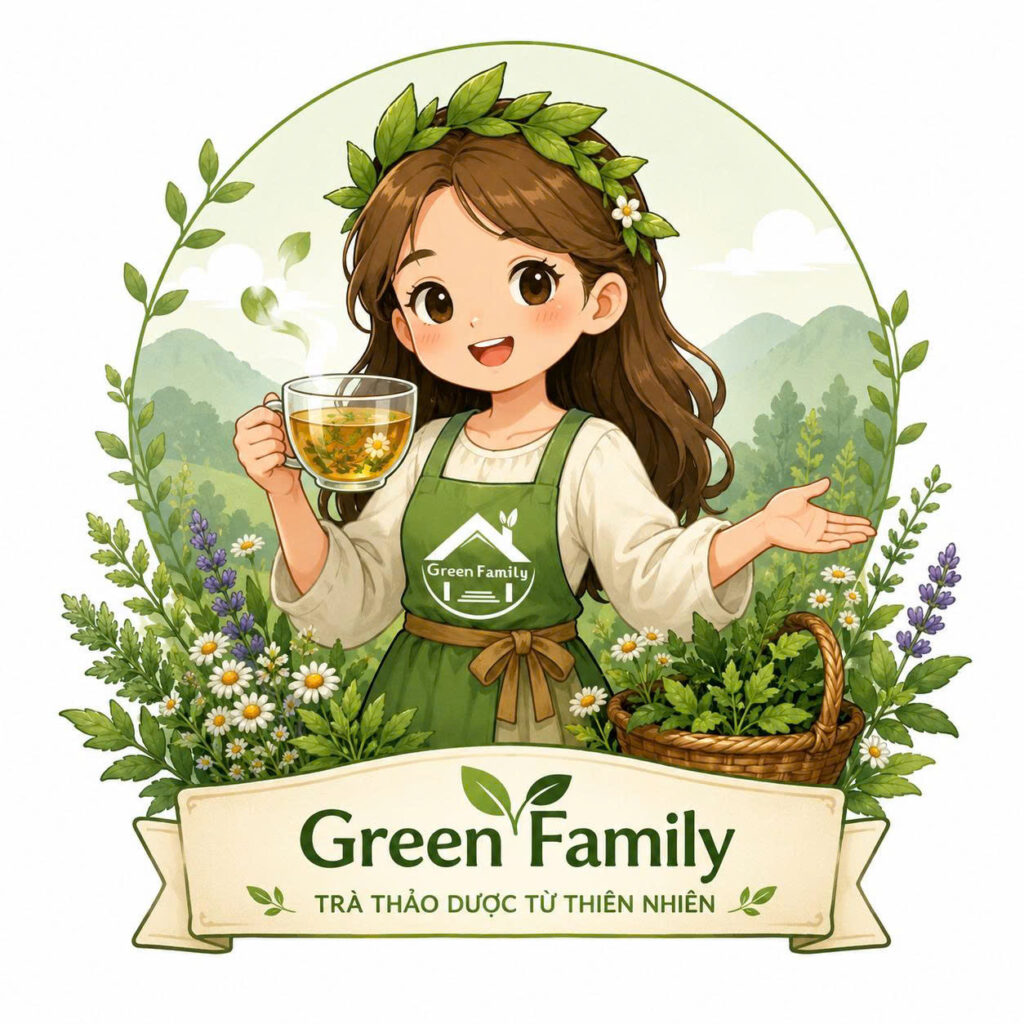 Green Family Trà Thảo Dược Từ Thiên Nhiên Chính Hãng Uy Tín Chất Lượng Cao
