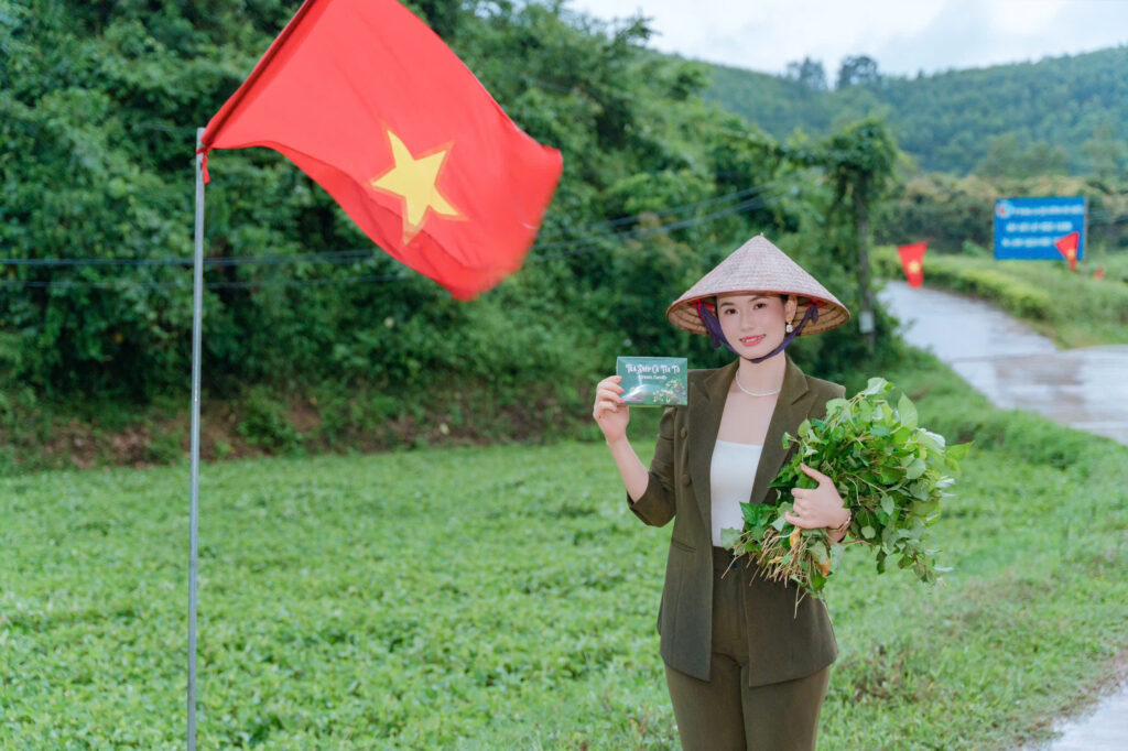 Trà Thảo Dược Diếp Cá Tía Tô Chính Hãng Green Family
